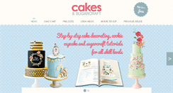 Desktop Screenshot of cakesandsugarcraft.com